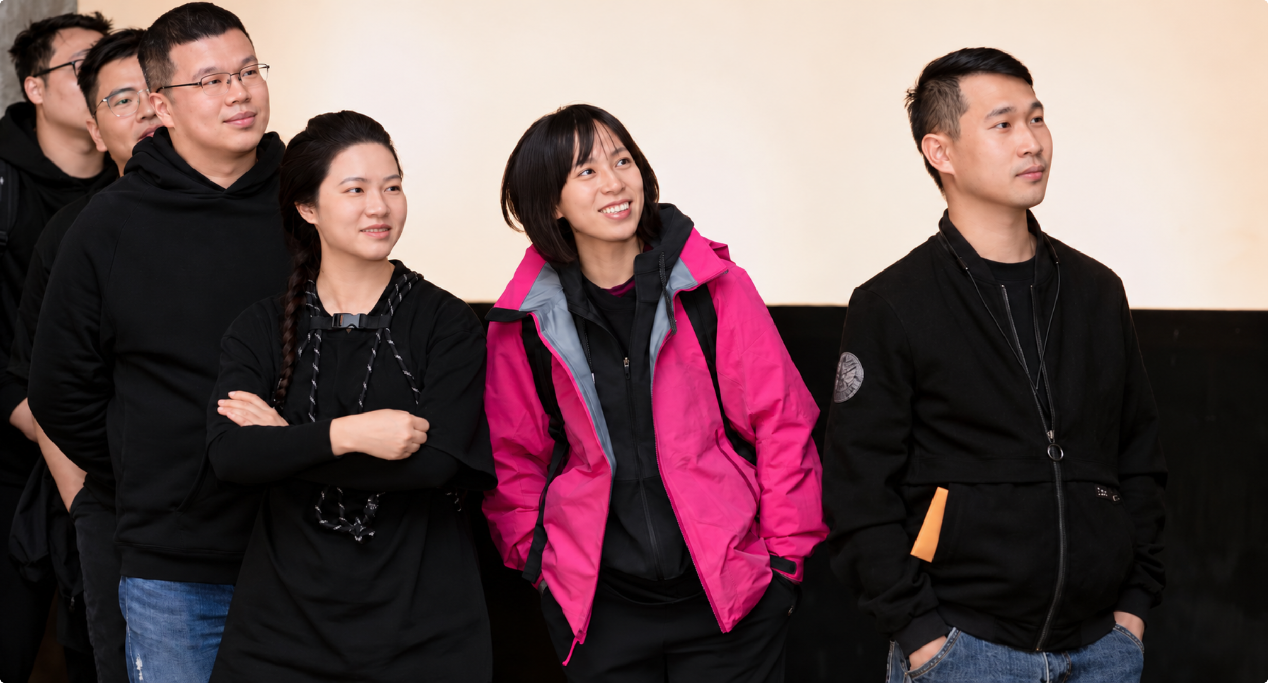 一手团队成员参加团队活动